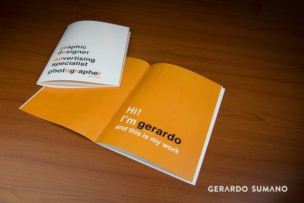 Gerardo Sumano Creative Resume Handout 