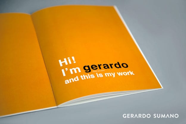 Gerardo Sumano Creative Resume Handout 