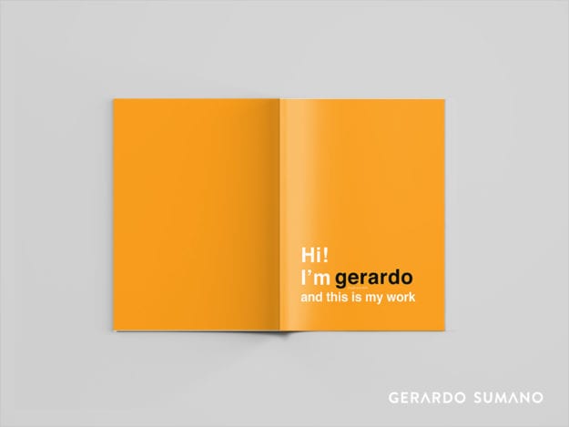 Gerardo Sumano Creative Resume Handout 